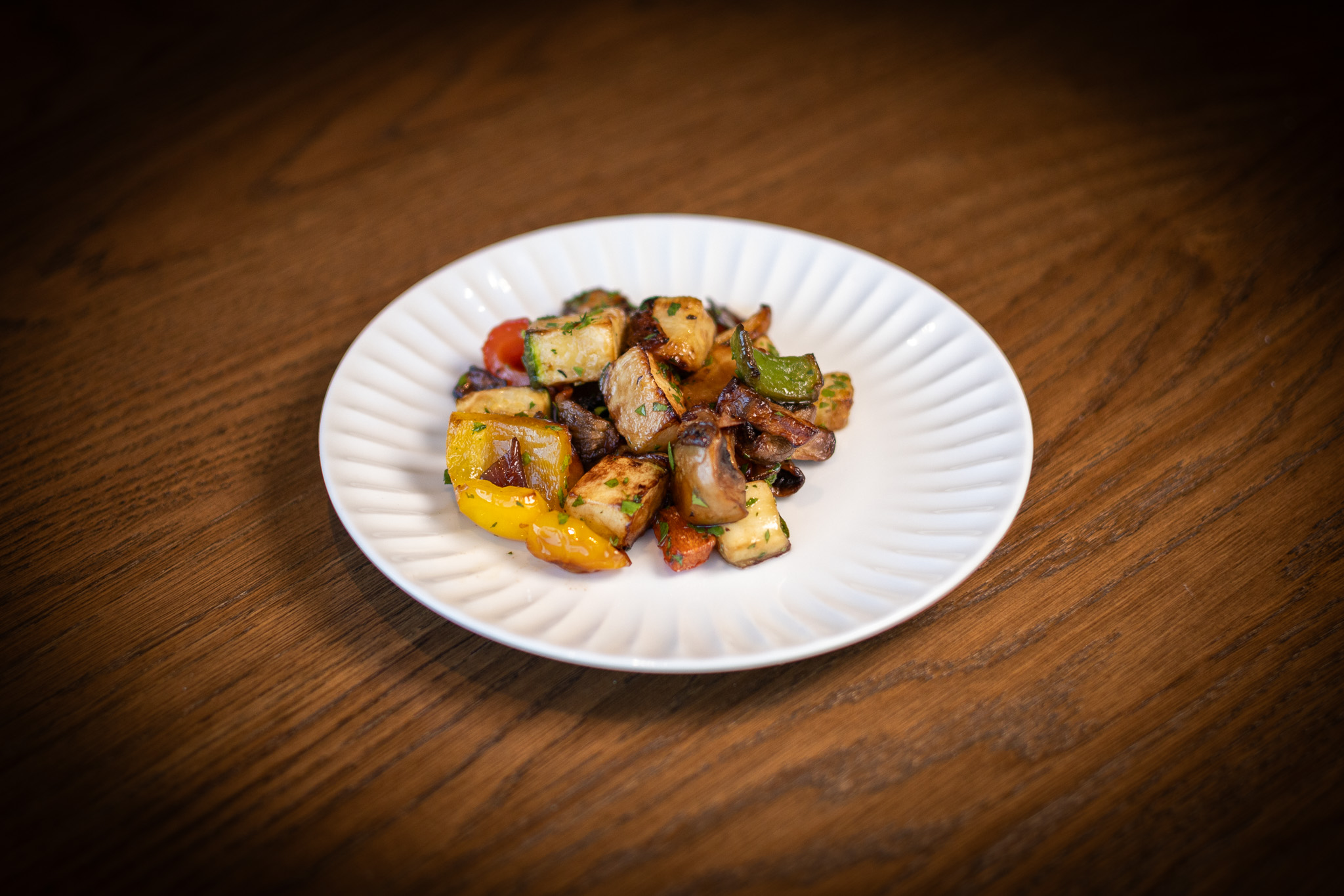 Grilovaná zelenina s bylinkami