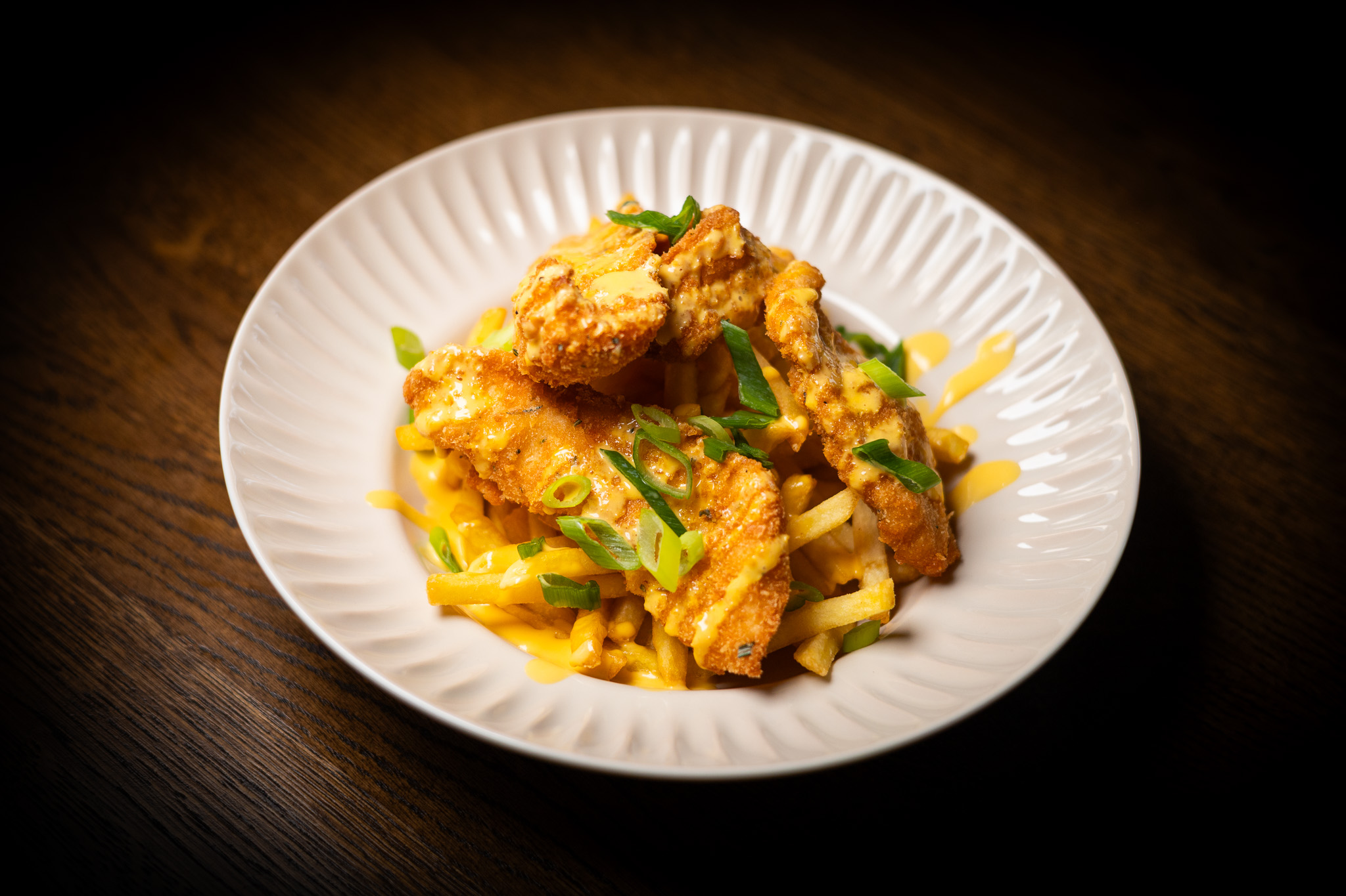 Cheesy chicken fries