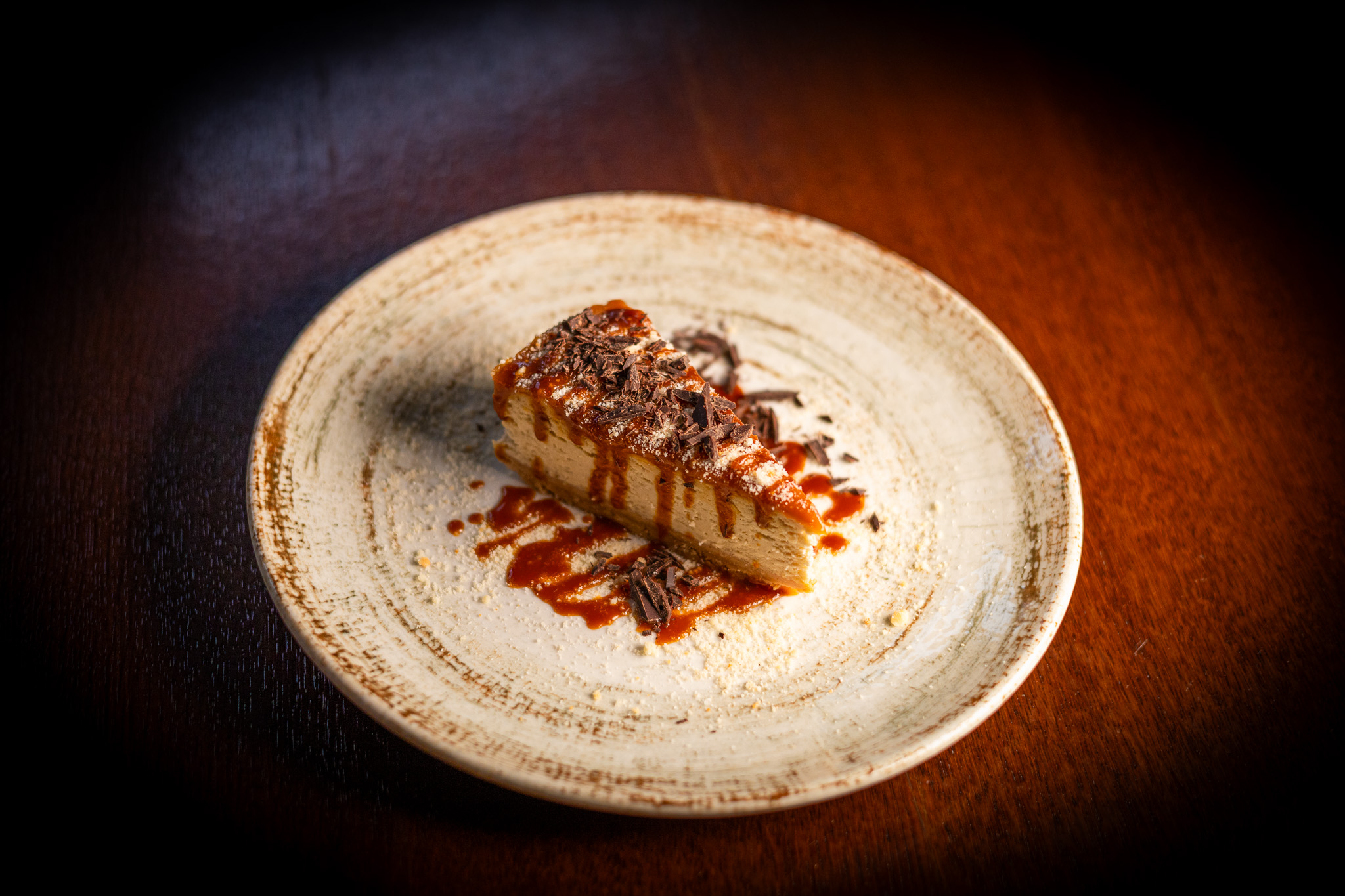 Kaštanový cheesecake