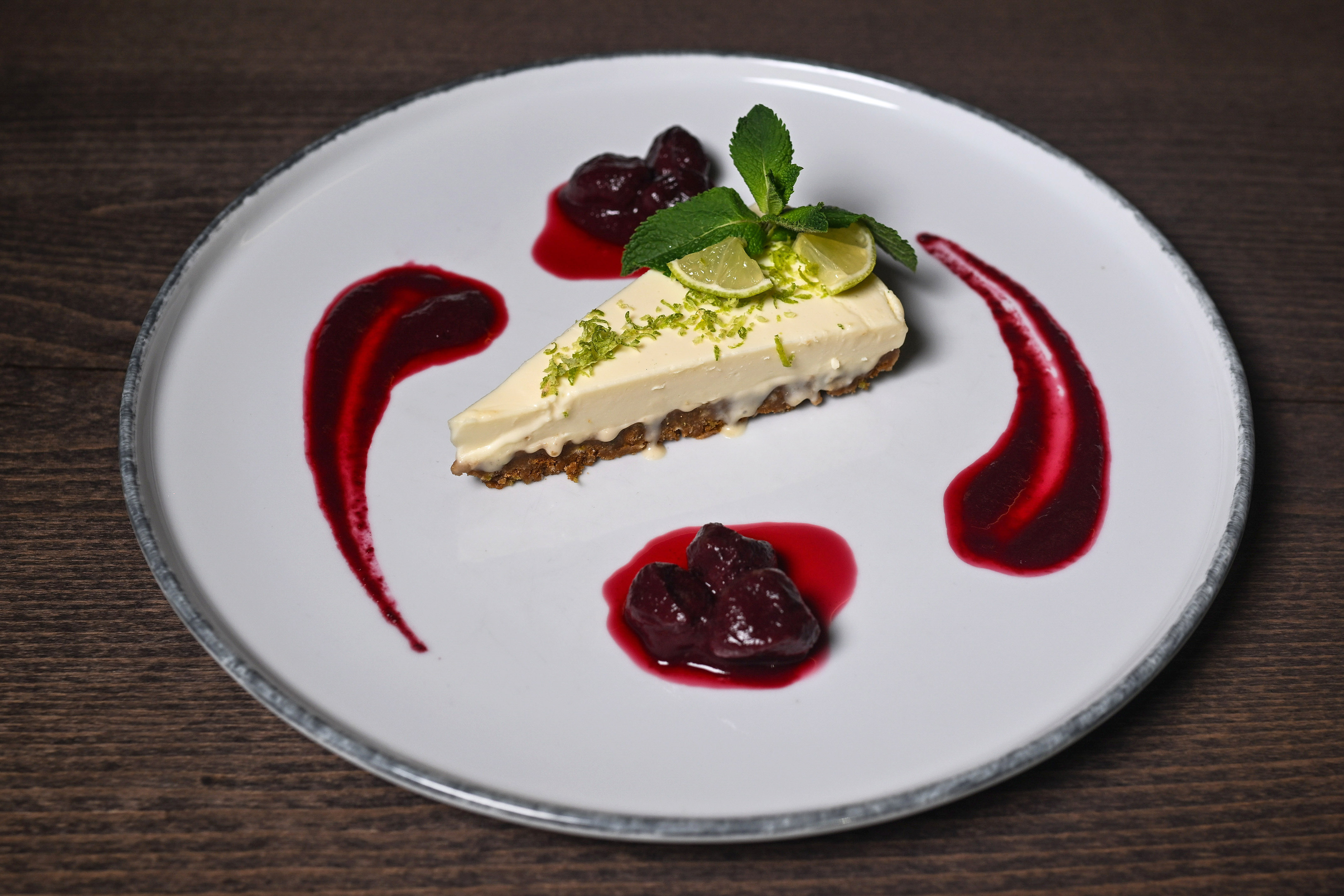 Limetkový chessecake