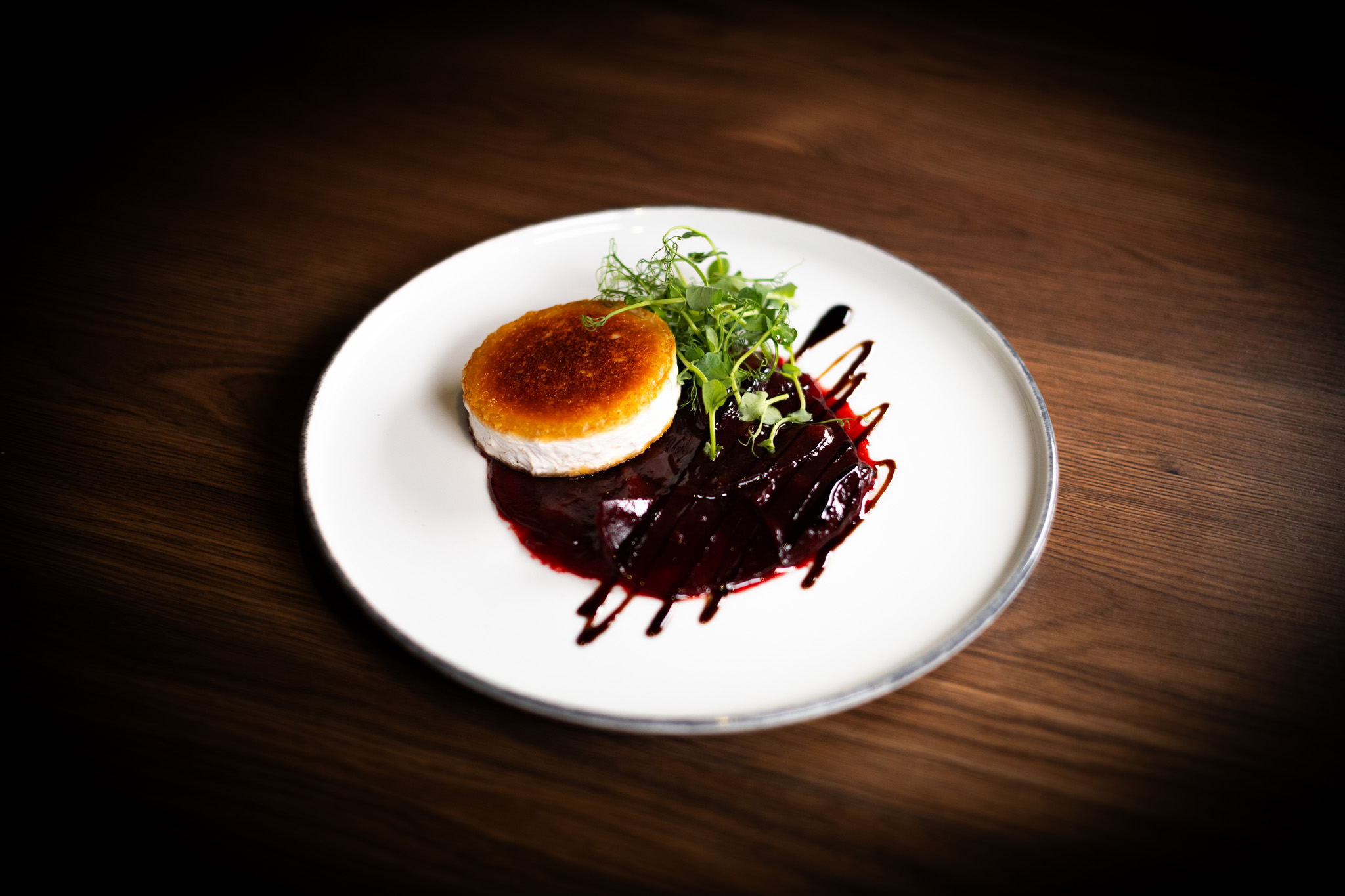 Grilovaný kozí sýr