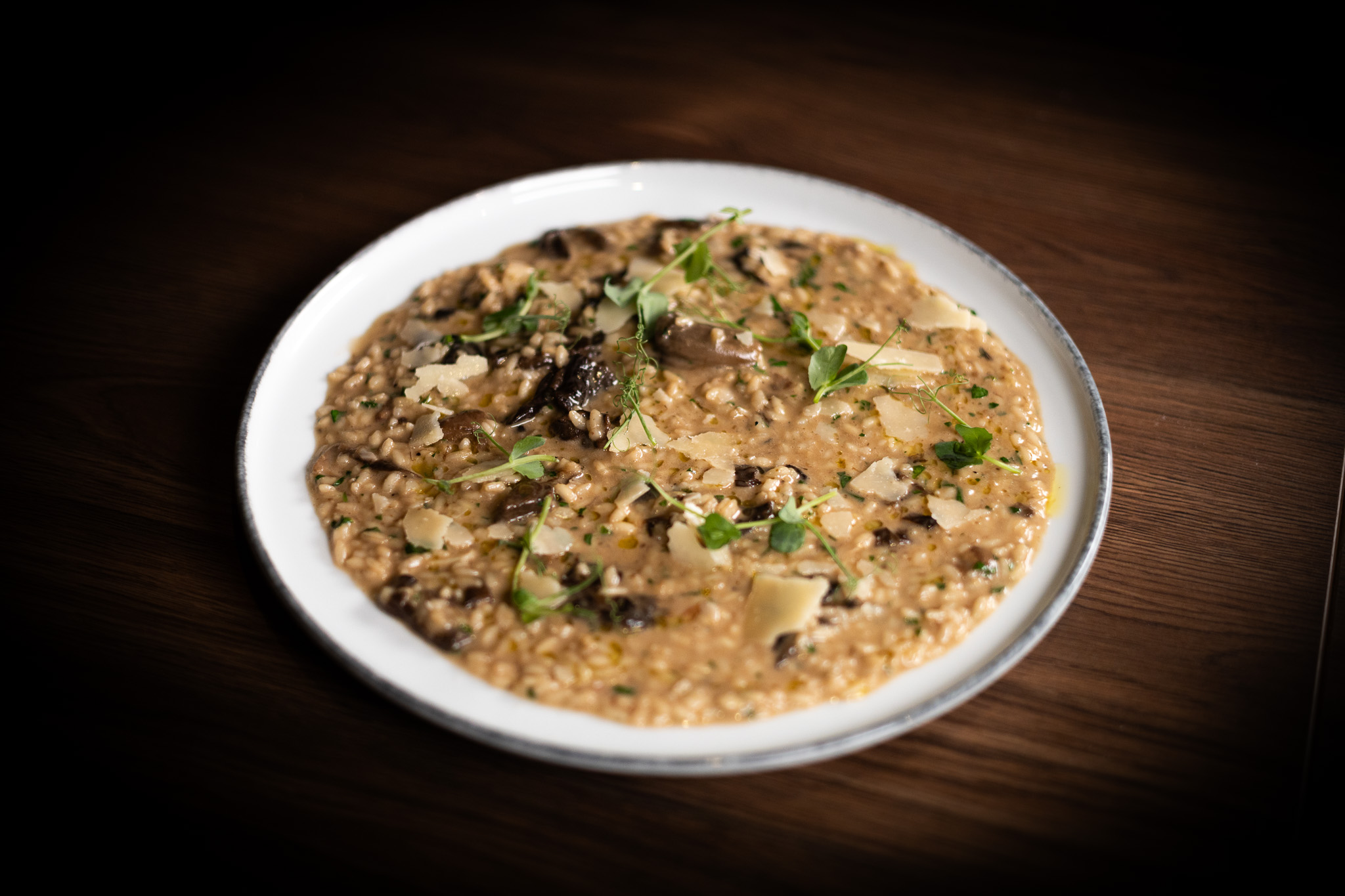 Houbové risotto